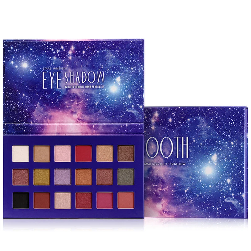 Private Label High Quality Glitter Cardboard Package Eyeshadow Palette, 18 colors
Private Label High Quality Glitter Cardboard Package Eyeshadow Palette, 18 colors