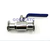 Sanitary Ball valve 1" O.D 25mm stainless steel Food grade Sanitary clamp Ferrule Quick connect straight ball valve