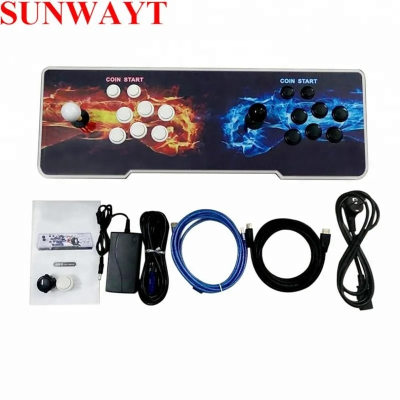 

Pandora Arcade Game Console Box 6S / 5S JAMMA 1388 / 1299 / 999 In 1 2 Players Fightstick with Family Arcade Game Station, Picture