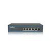 Gevilion 4x 10/100/1000M Ethernet RJ45 ports 2 100Base-FX uplink fast ethernet 4 port poe switch