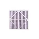 Aluminum frame paper deep pleat hepa filter paper frame filter