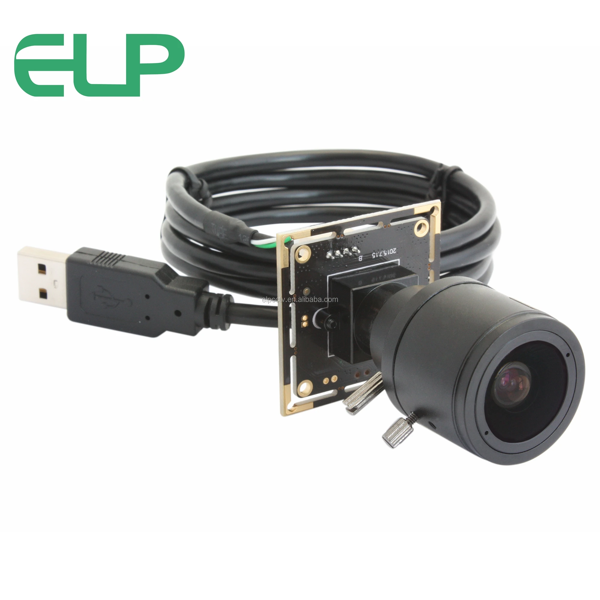 Elp กลอง Usb 5mp Cmos Aptian Mi5100ส กลองเวบแคมแบบแมนนวลโฟกสซม