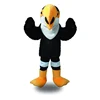 2018 New Indoor Enterprising Black Eagle Mascot Costume/Falcon Fur Costume for USA