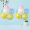 Colorful latex balloon for indoor wedding birthday party table decoration set with transparent rod
