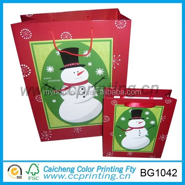 promotional gift paper bag