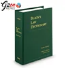 China customized A5 hardcover English Chinese law dictionary printing with gold logo