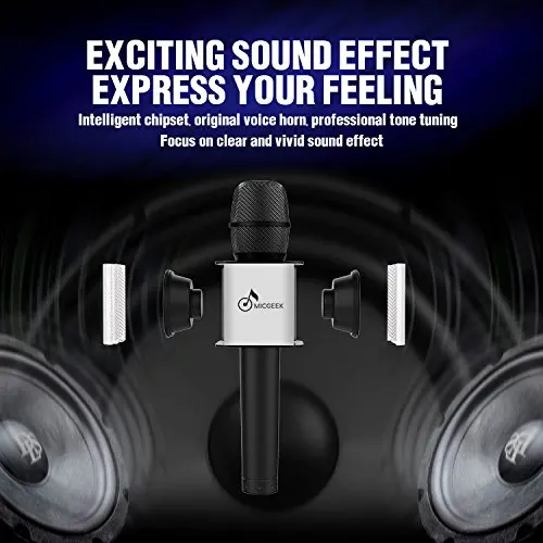 microphone karaoke Wireless KARAOKE Microphone bt Speakers Portable Handheld Speaker Q7 Q9 WS858 wireless mic singing mic for