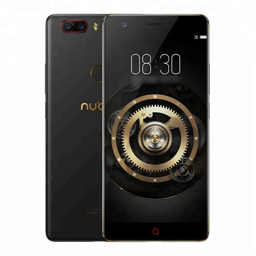 

ZTE Nubia Z17 Lite 5.5 inch Android 7.1 smartphone Snapdragon 653 Octa Core 6GB+64GB 16MP front camera touch ID 4G NFC mobile, Black;blue