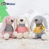 2018 New Design Lovely baby Stuffed Metoo Plush Dolls dog and bear animal toy