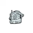 3d New Products Custom Design Cheap Animal Metal Printing Hard Enamel Plated Lapel Pin