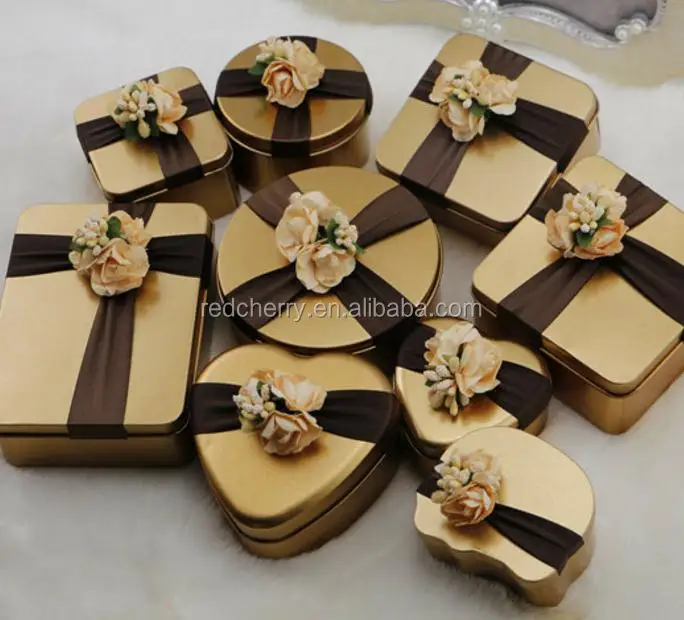 candy box tin european-style joyful gift box - buy wedding candy