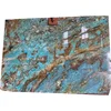 Luxury polished blue interior wall cladding stone slab van gogh granite