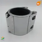 RCH-S DN40 stainless steel pipe connection repair clamp/floding gas pipeline break tube rapid easy install pipe joint