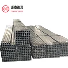 ERW square rectangular round black steel pipe with finest price
