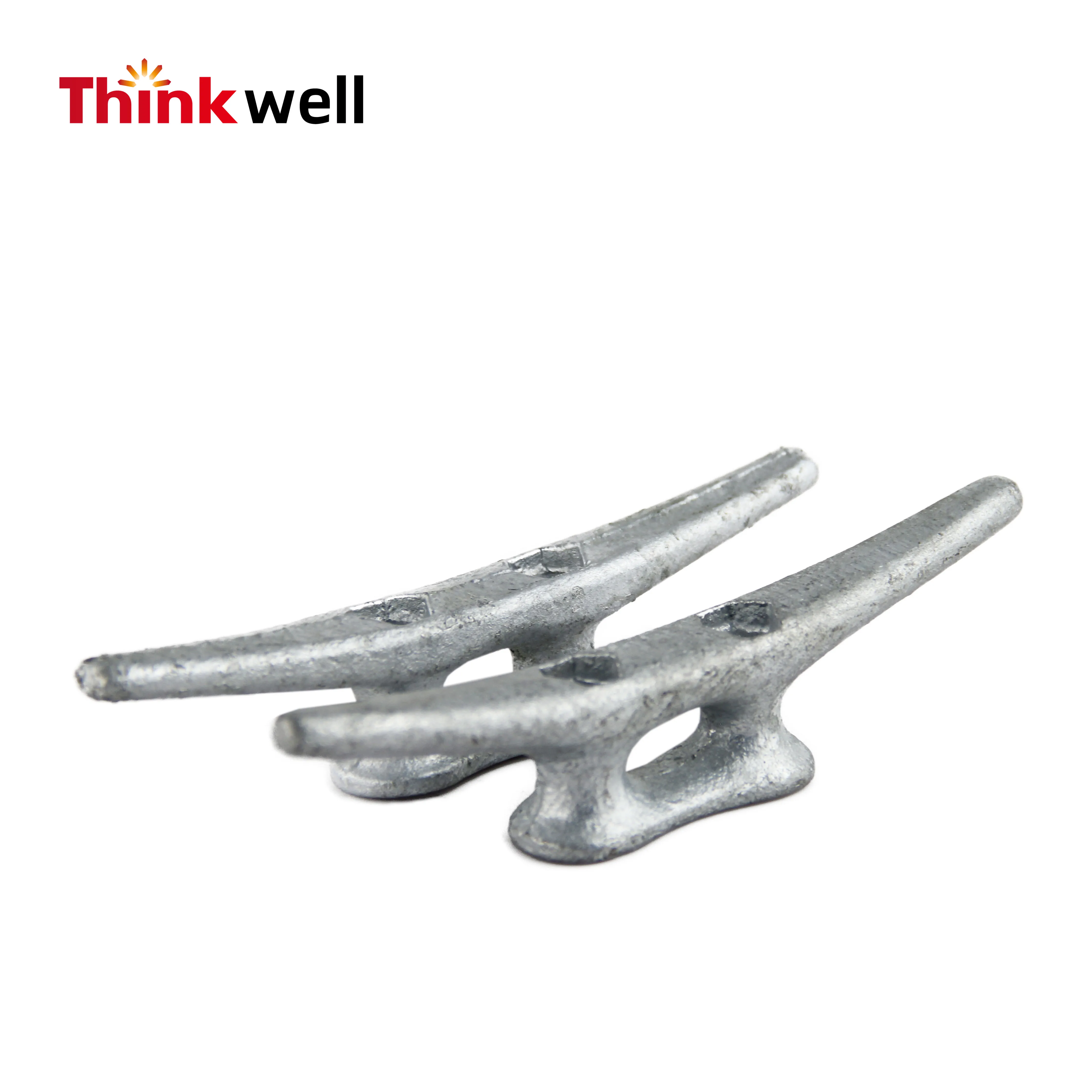 Simplified Living 4/" Galvanized Iron Dock Cleat 4-Pack