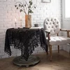 Pastoral Hand Work Table Cloth Woven Cotton Table Cloth For Decoration