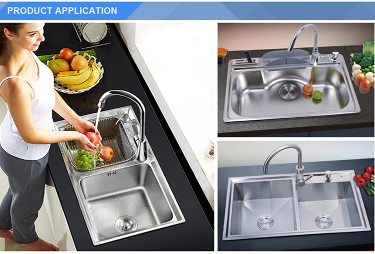 Wholesale High Quality Double Bowl Stainless Steel Kitchen Sink