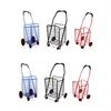 Personal durable four trolley folding shopping cart supplier