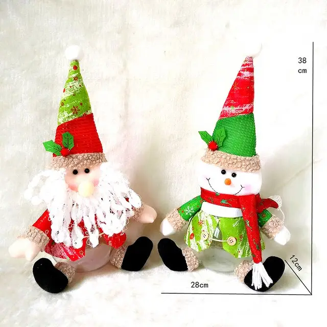 dolls stocking christmas pendants christmas tree ornaments kids