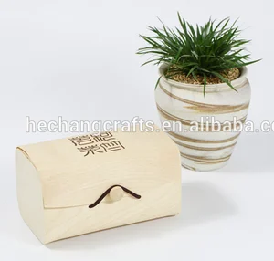 packaging & printing boxes unfinished birch wood gift boxes 6