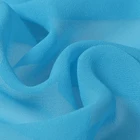blue 11 color set natural transparent 100% mulberry plain puregeorgette chiffon silk fabric