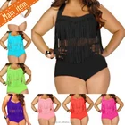 OEM Plus Size xxl Colorful Fringe bikini swimwear