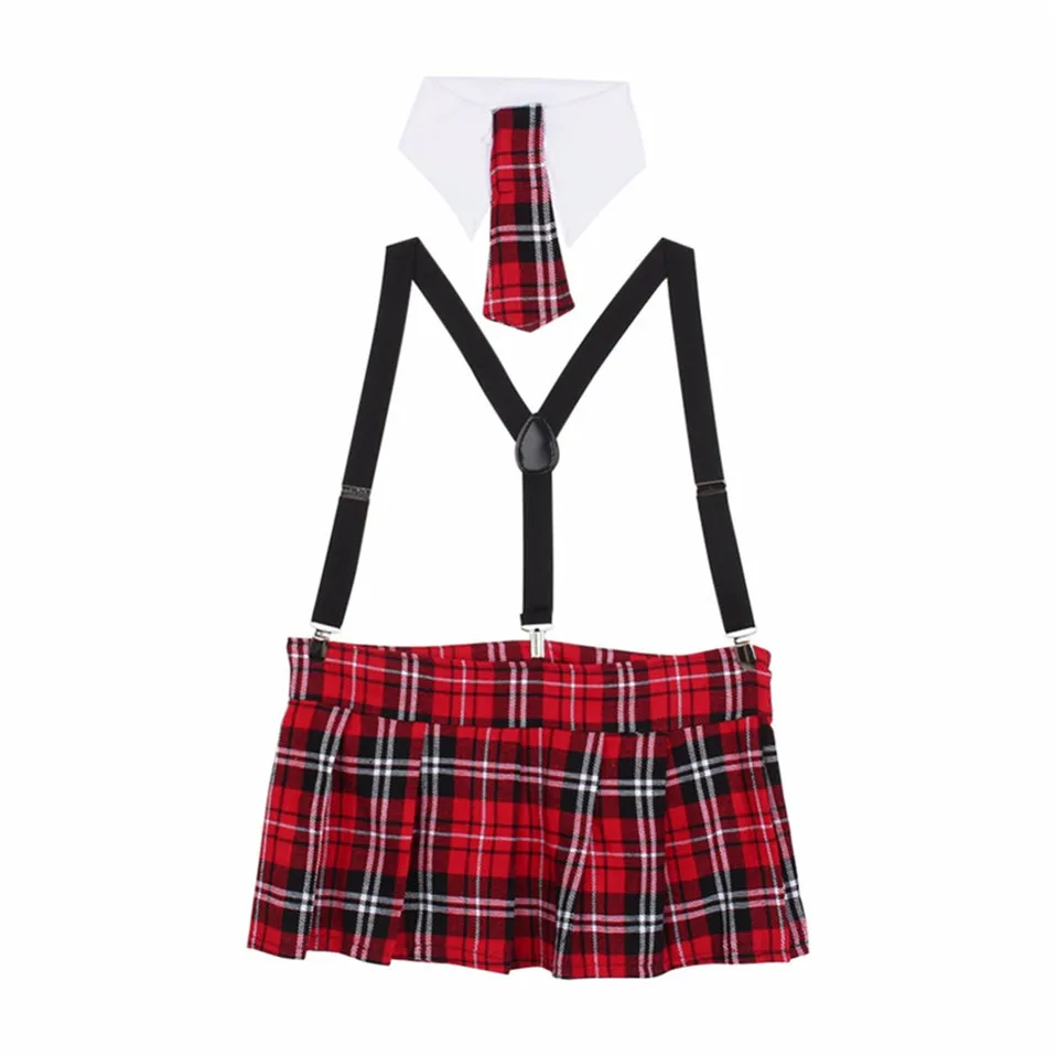 2017-Sexy-lingerie-hot-Dress-girl-student-cosplay-maid-Uniform-erotic-underwear-women-sex-tie-skirt