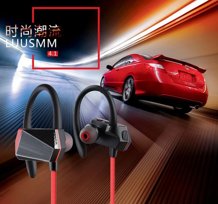 Factory wireless v4.1 bluetooth earphone sport stereo headset - ANKUX.COM
