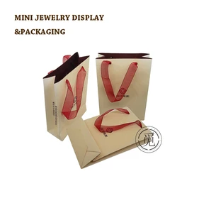 china wholesale washable stylish kraft gift shopping packaging
