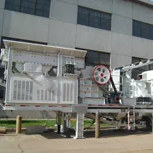 Mobile portable small coal vibrating screen classifier separator factory price for sand stone soild gravel distributor