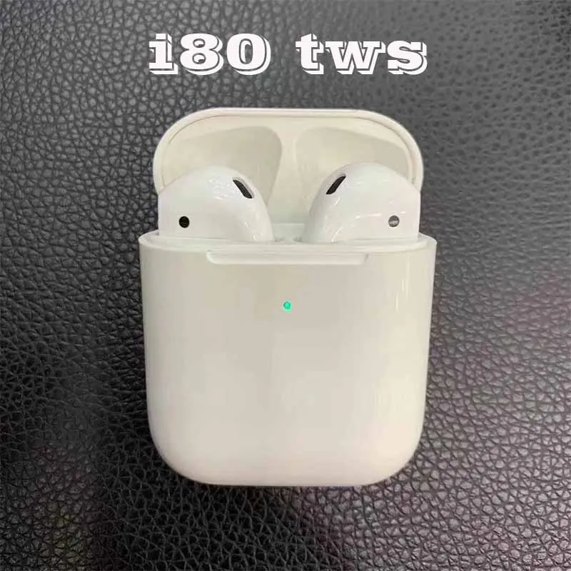 i80 tws 1:1 Size Original Bluetooths Earphone Pop-up Wireless Headphones Bass Stereo Mini Earbud Headset PK I20 I30 I60 i200 - ANKUX.COM