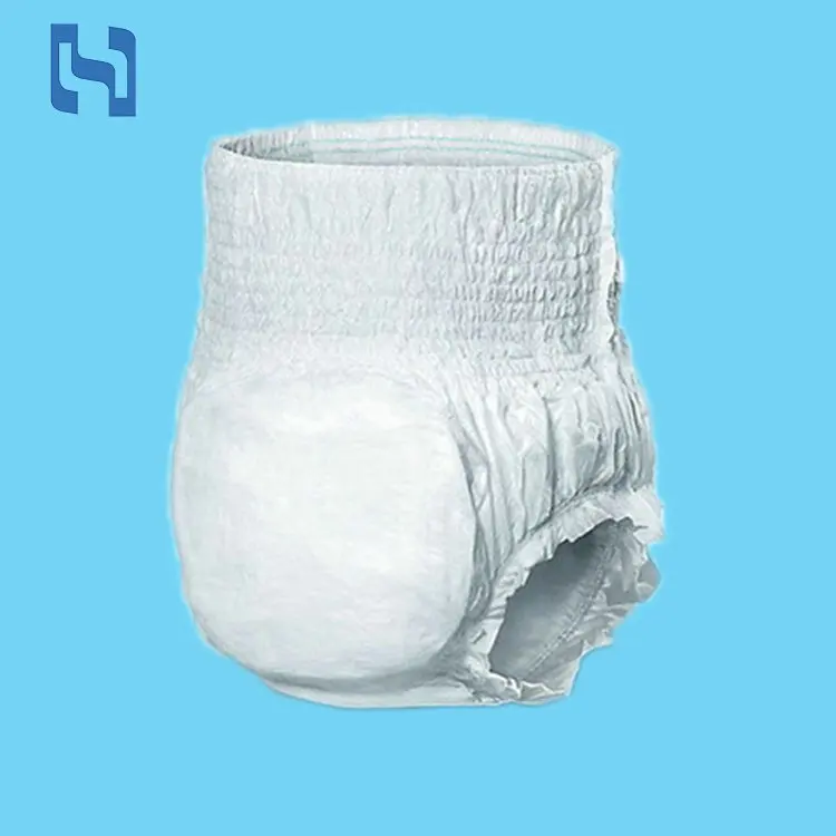 super absorbent organic cotton disposable pull up adult diaper