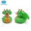 Unique Plastic PVC Dragon Dinosaur Floating Rubber Duck Bath Toys for Kids