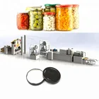 Automatic 63mm Twist off Cap Metal Caps Machine Production Line