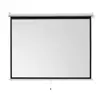 China Manual Projection Screen Cheap High Quality Pull Down Screen LCD DLP Projector Screen Factory