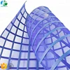 Blue building construction scaffold safety net