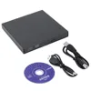 Portable External Slim USB 2.0 DVD-RW/CD-RW Burner Recorder IDE chip Optical Drive CD DVD ROM Combo Writer For Tablets PC