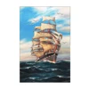 Top Artist Pure Handmade High Quality Impression Seascape Oil Painting Beautiful Sea and Ship Oil Painting on Canvas