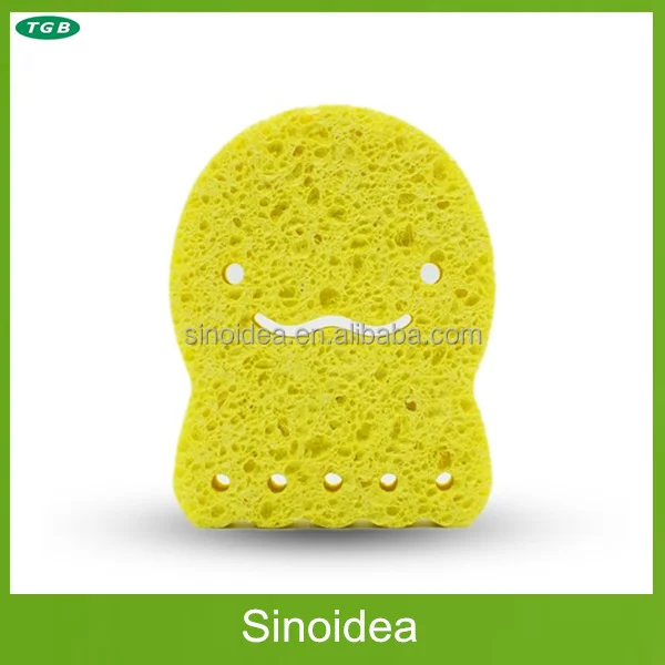 bath cellulose sponge for baby,kids,customized shaped bath