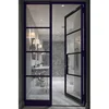 Custom design interior french door glass bathroom entry doors for home