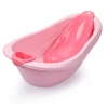 Luxuries Whirlpool, Bubbling Spa & Shower Newborn Non-Slip Bathtub Baby Lying Bathing Portable Infant Shower Tube