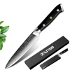 Damascus Paring knife 5" Utility Japanese Damascus Steel VG-10 Knife Mosaic Rivet G10 Handle Peeling Fruit Kitchen Knife New Hot
