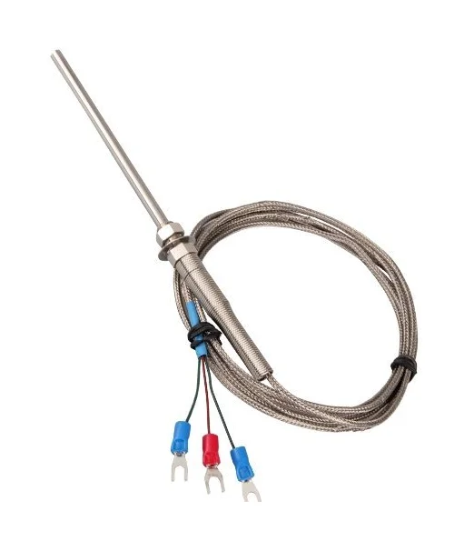 WZP - 291 input pipe temperature sensor Pt100 thermal resistance RTD with shielded wire