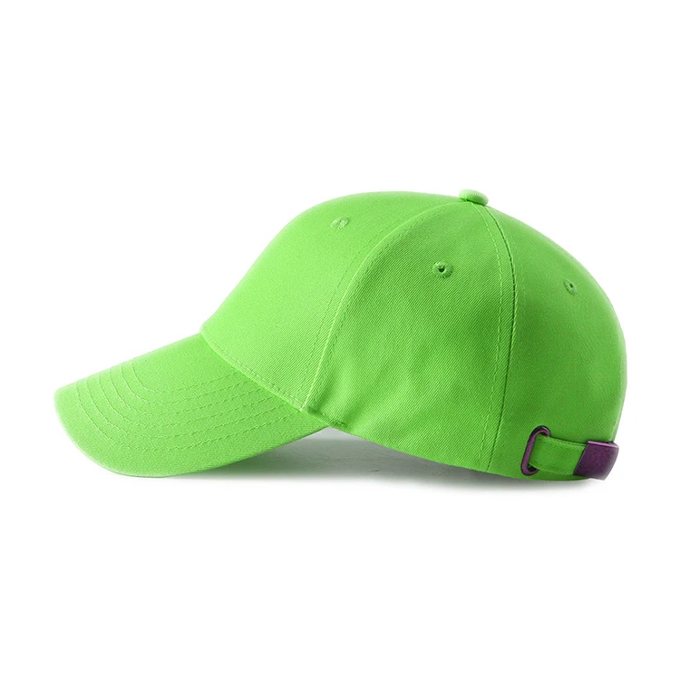 lime green baseball cap