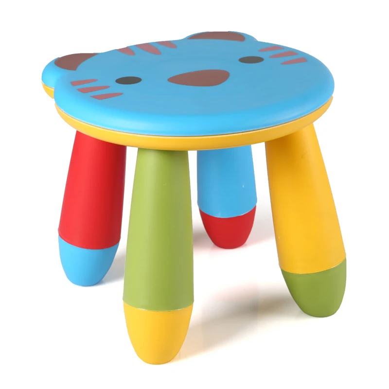 Best selling! Plastic PP colorful foldable children kids stools baby folding chairs