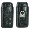 3 CT Custom Travel Slipcase Leather Case for Cigars