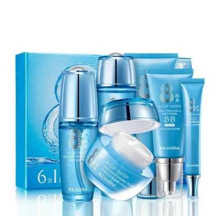 A6015 Rolanjona 8-cup water skin care sets whitening cream face creams to remove dark spots cosmetics wholesale
A6015 Rolanjona 8-cup water skin care sets whitening cream face creams to remove dark spots cosmetics wholesale