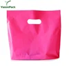 Resealable with handle round bottom thick branded clear carrier plastic grocery bags