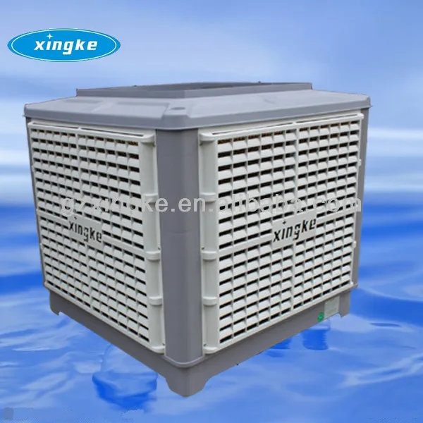 cabinet 18000m3/h evaporative air cooler with chilled water