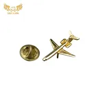 Free Sample Plain 2 Or 6 Mm Metal Badges Lapel Pin With Chain